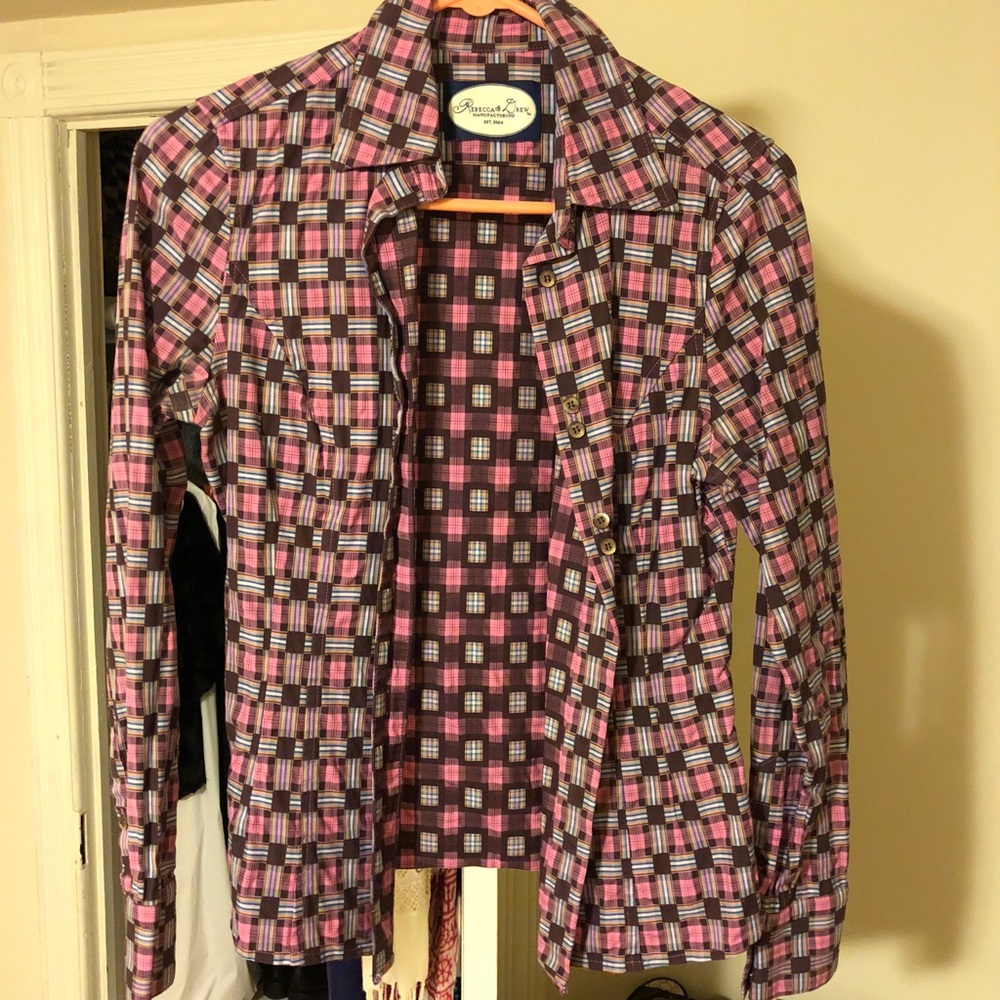 Rebecca & Drew Tailored Shirt - 70s retro vibe